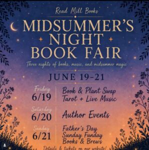 Read Mill Books Midsummer book fair schedule